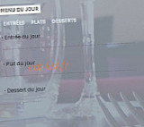 Le Moulin menu