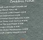 L'art Du Café menu