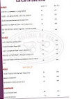 Bistrot De Paris menu