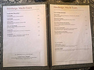 Herzbergs menu