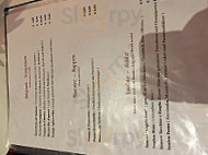 Da Capo - Trattoria, Restaurant menu