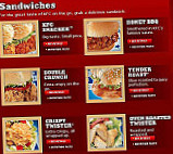 Kfc menu