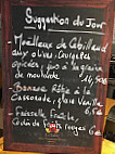 La Petite Plage menu