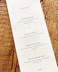 Brazen Open Kitchen menu