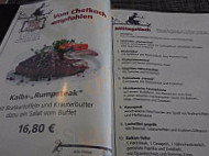 Hulda am Markt menu