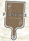 Aux Planches menu