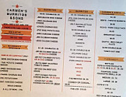 Carmen's Burritos menu