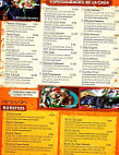 Checo's Mexican menu