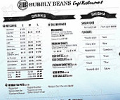 Bubbly Beans Cafe/ Middle Eastern Grocer/ Bakery menu