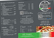 Jonny's Pizza menu