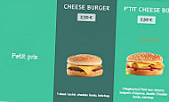 Speed Burger menu