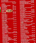 Pizzeria Bella Nora menu