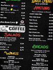 Main Street Pizza Cafe menu