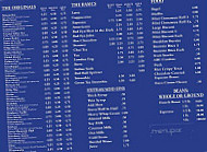 Battle Born Coffee Shop menu