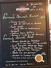 La Côte Rôtie menu