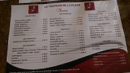 Traiteur de la Place menu