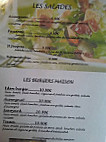 L'eden Rock Cafe menu