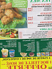 Pizza King menu