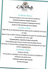 L'ilon D'aristée menu