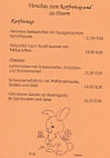 Zum KlosterstÜbchen menu