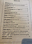 Umi Japanese menu