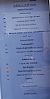 L'hirondelle menu