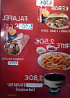 Chez Toto menu