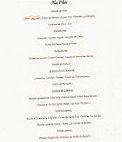 Chez Camille menu