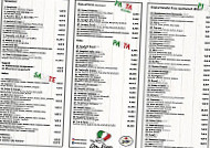 Pizzeria Da Piero menu