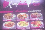 King Kebab menu