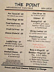 The Point menu