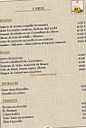 Saveurs & Tradition menu