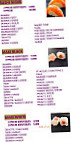 ICI sushi menu