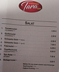 Avanti Pizzeria und Pizza Service menu