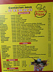 Four A Pizza menu