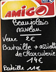 Le Longèves menu