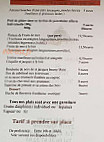 Loic Regnier menu