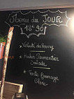 Au Fil Des 4 Saisons menu