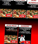 Pizza Pronto menu