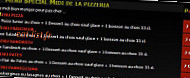 Torino Pizza menu