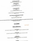 L'ambrosia menu