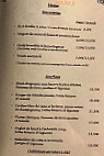 Restaurant Aux Trois Clefs menu