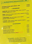 Le Dinos Orres menu