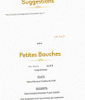 La Muse Bouche menu