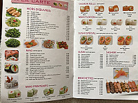 Sushi 8 menu