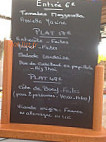 Les Syl’garden menu