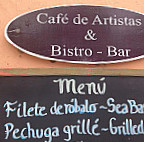 Cafe de Artistas & Bistro Bar inside