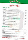 Sandie Pizza menu