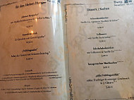 Burg menu