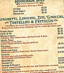 Scotto's Pizza menu